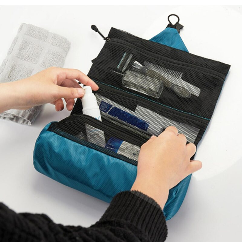 Custom Minimalist Hanging Toiletry Kit - 5