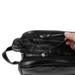 Custom Multi-Compartment Leather Toiletry Bag - 2