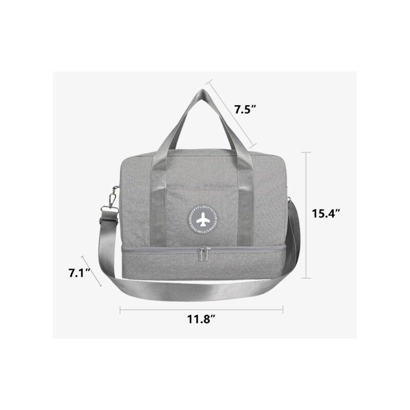 Custom Multi Compartment Separated Toiletry Bag - 6