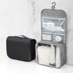 Custom Multi-Pocket Stylish Water-Resistant Hanging Travel Toiletry Bag - 2