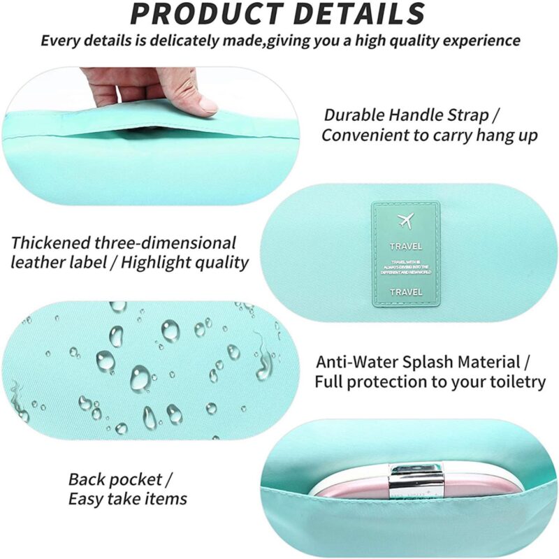 Custom Multifunctional Hanging Toiletry Bag For Travel - 2