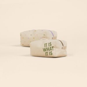 Custom Natural Canvas Doppelganger Pouch
