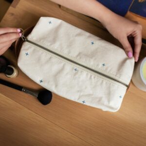 Custom Natural Canvas Doppelganger Pouch