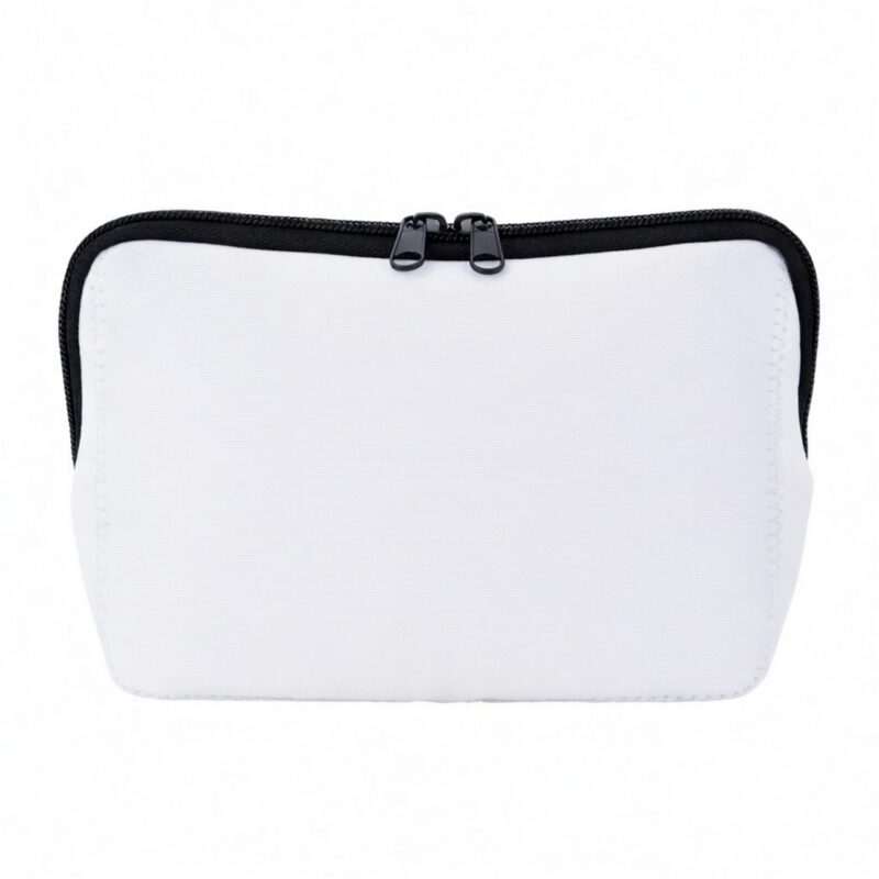 Custom Neoprene Smooth Surface Toiletry Bag - 1