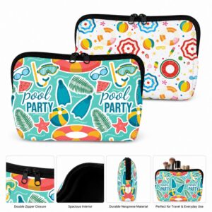 Custom Neoprene Smooth Surface Toiletry Bag