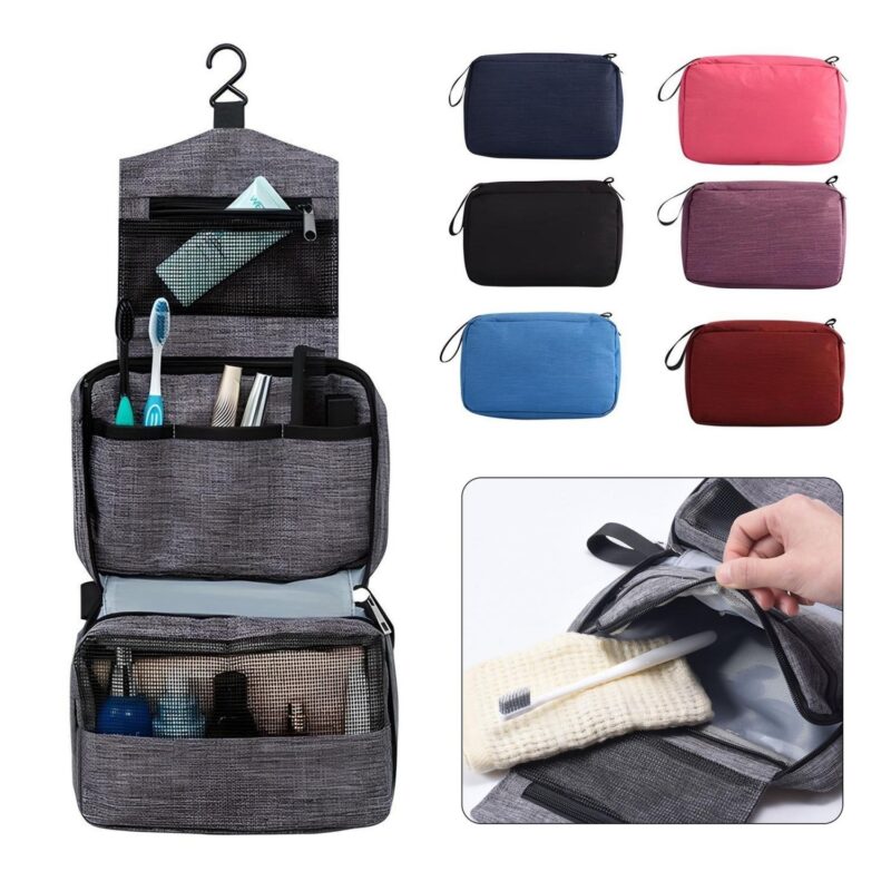 Custom Neptum Waterproof Hanging Toiletry Bag