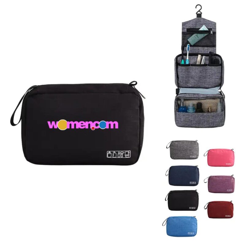 Custom Neptum Waterproof Hanging Toiletry Bag - 9
