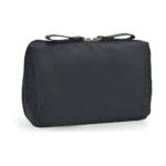 Custom Nylon Cosmetic Toiletry Bag: Gold Zippers - 3
