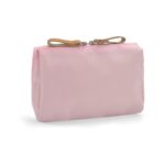 Custom Nylon Cosmetic Toiletry Bag: Gold Zippers - 5