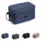 Custom Odor Resistant Reinforced Stitching Travel Toiletry Kit