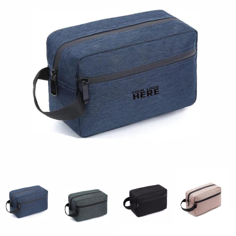 Custom Odor Resistant Reinforced Stitching Travel Toiletry Kit