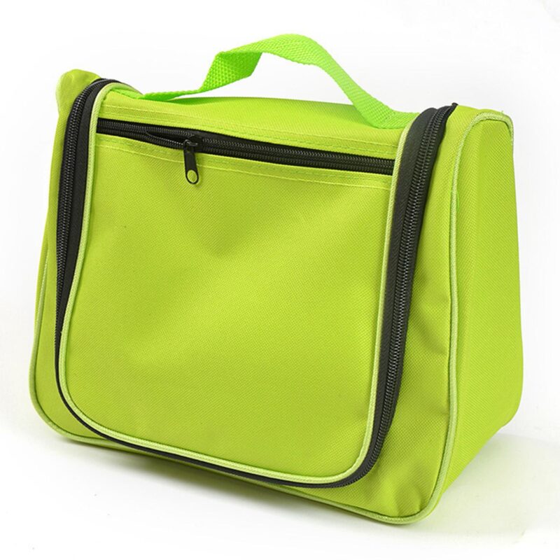 Custom Oxford Cloth Hanging Toiletry Bag - 5