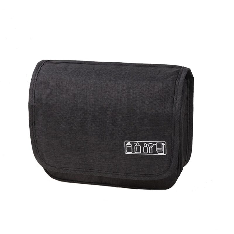 Custom Oxford Cloth Hook Up Toiletry Bag - 1