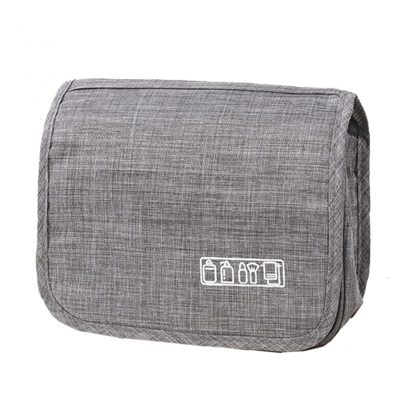 Custom Oxford Cloth Hook Up Toiletry Bag - 2