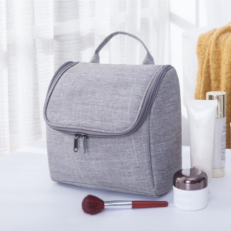 Custom Oxford Hanging Toiletry Bag - 3
