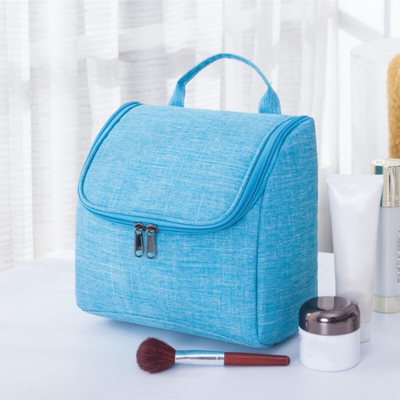 Custom Oxford Hanging Toiletry Bag - 6