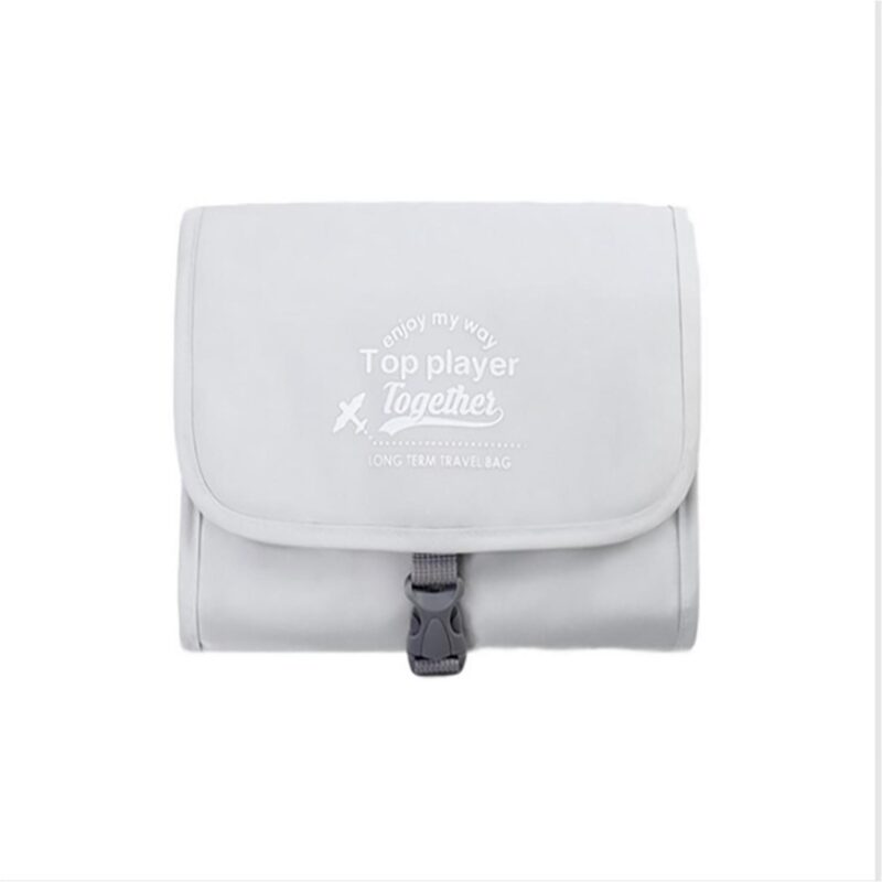 Custom Oxford Hanging Toiletry Bag With Detachable Compartments - 3