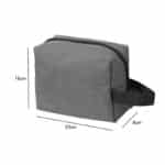 Custom Oxford Travel Toiletry Bag W/Handle - 4