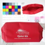 Custom Oxford Vivid Toiletry Bag -8" x 4.5 x 2.5"