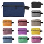 Custom Oxford Waterproof Travel Toiletry Bag W/ Handle - 1