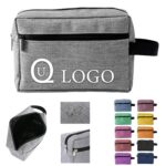 Custom Oxford Waterproof Travel Toiletry Bag W/ Handle