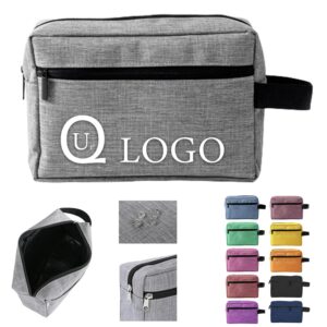 Custom Oxford Waterproof Travel Toiletry Bag W/ Handle