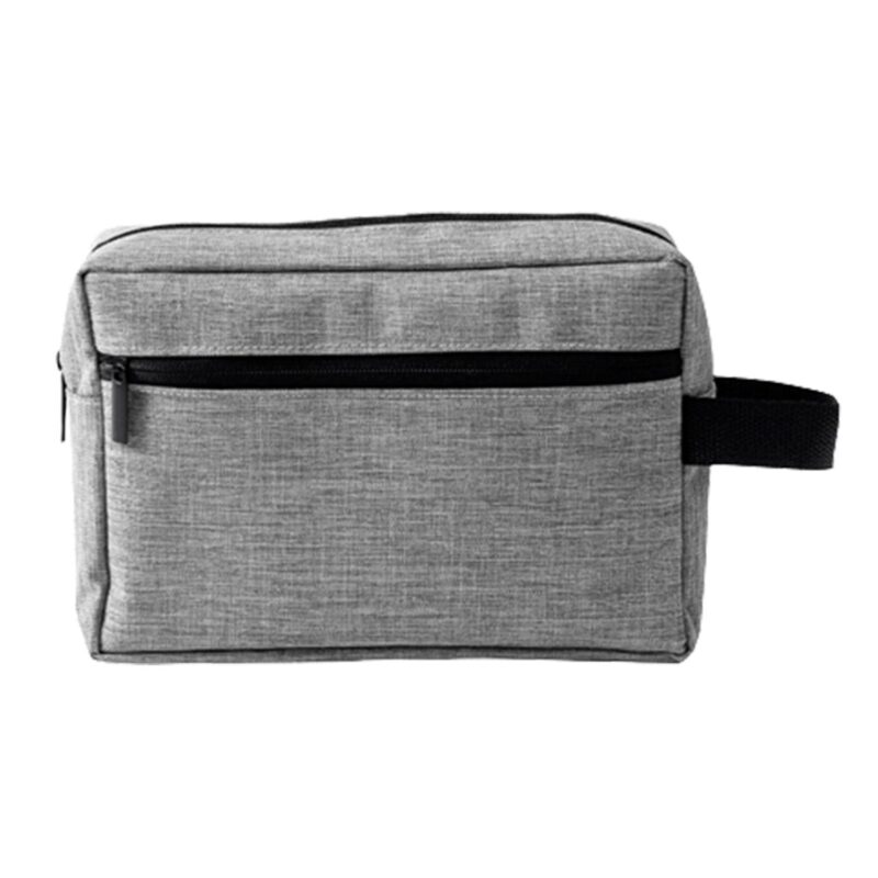 Custom Oxford Waterproof Travel Toiletry Bag W/ Handle - 4