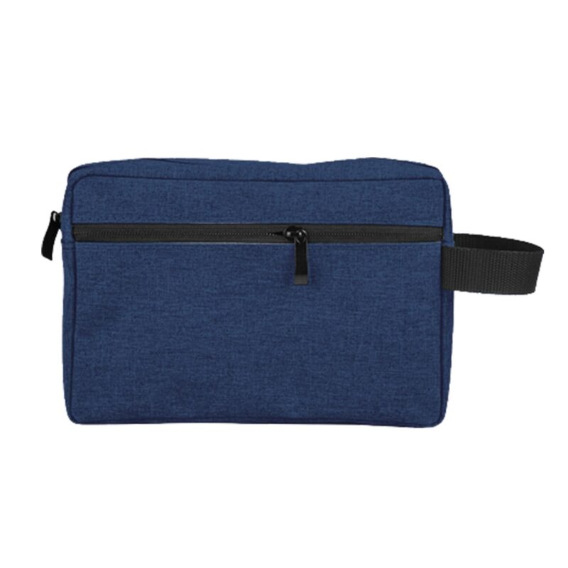 Custom Oxford Waterproof Travel Toiletry Bag W/ Handle - 7