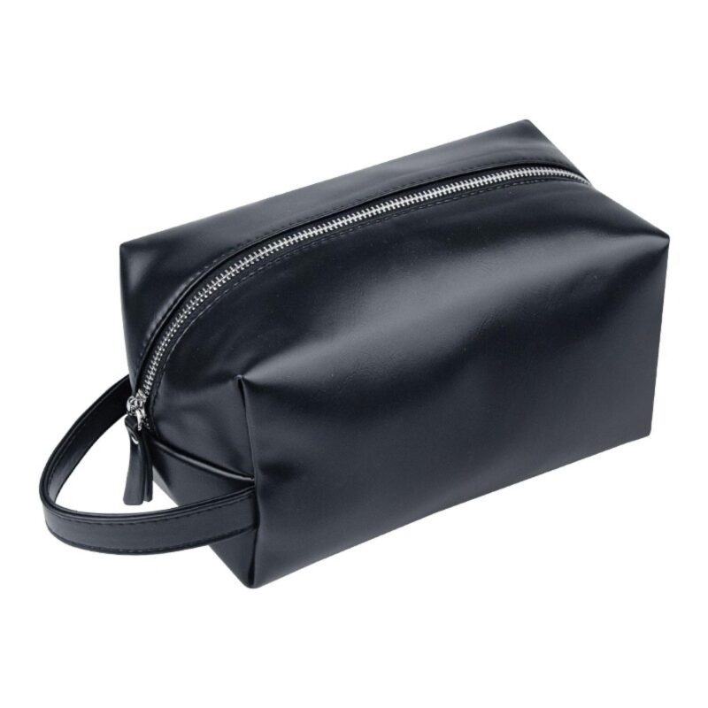 Custom PU Crazy Horse Leather Toiletry Bag - 2