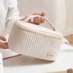 Custom PU Handheld Cosmetics Toiletry Bag - 3