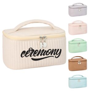 Custom PU Handheld Cosmetics Toiletry Bag