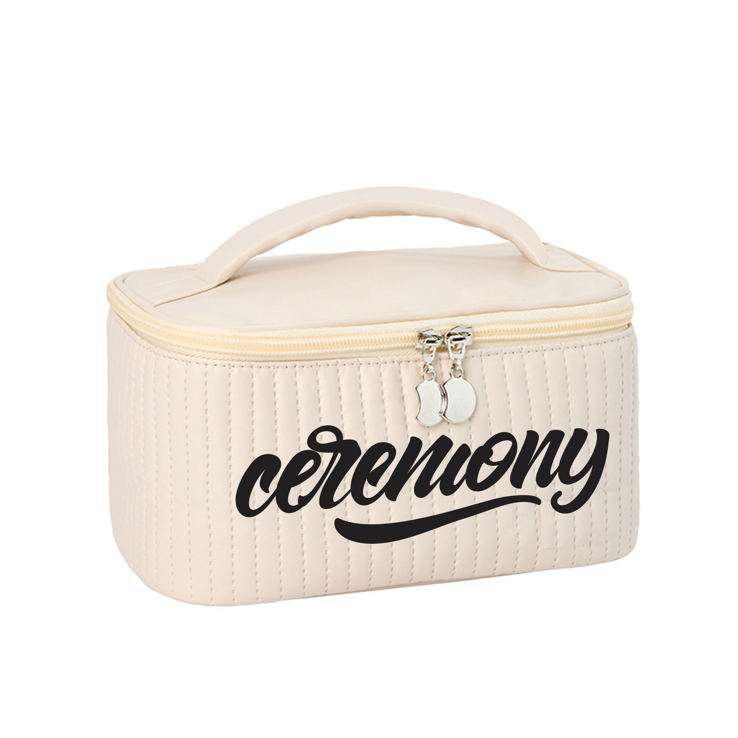 Custom PU Handheld Cosmetics Toiletry Bag - 7
