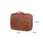 Custom PU Hanging Toiletry Bag - 1