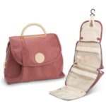 Custom PU Hanging Travel Toiletry Bag - 5