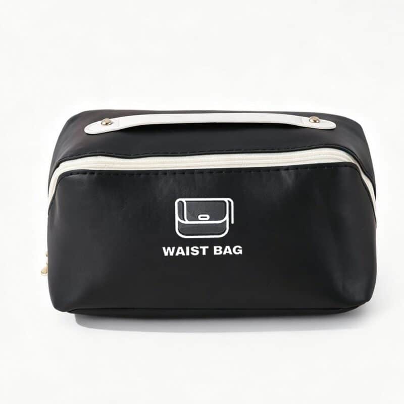 Custom PU Leather Makeup Case Waterproof Travel Toiletry Bag - 2