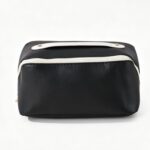 Custom PU Leather Makeup Case Waterproof Travel Toiletry Bag - 3