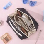 Custom PU Leather Makeup Case Waterproof Travel Toiletry Bag - 7
