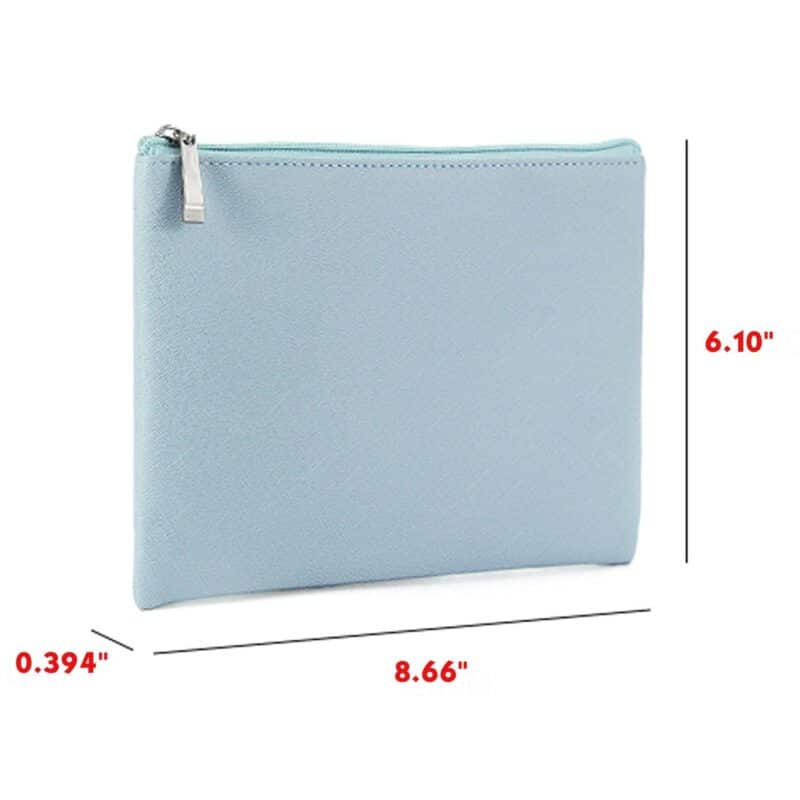 Custom PU Leather Makeup Organizer Travel Toiletry Bag - 1