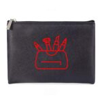 Custom PU Leather Makeup Organizer Travel Toiletry Bag - 4