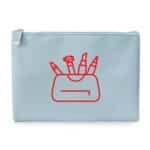 Custom PU Leather Makeup Organizer Travel Toiletry Bag - 6
