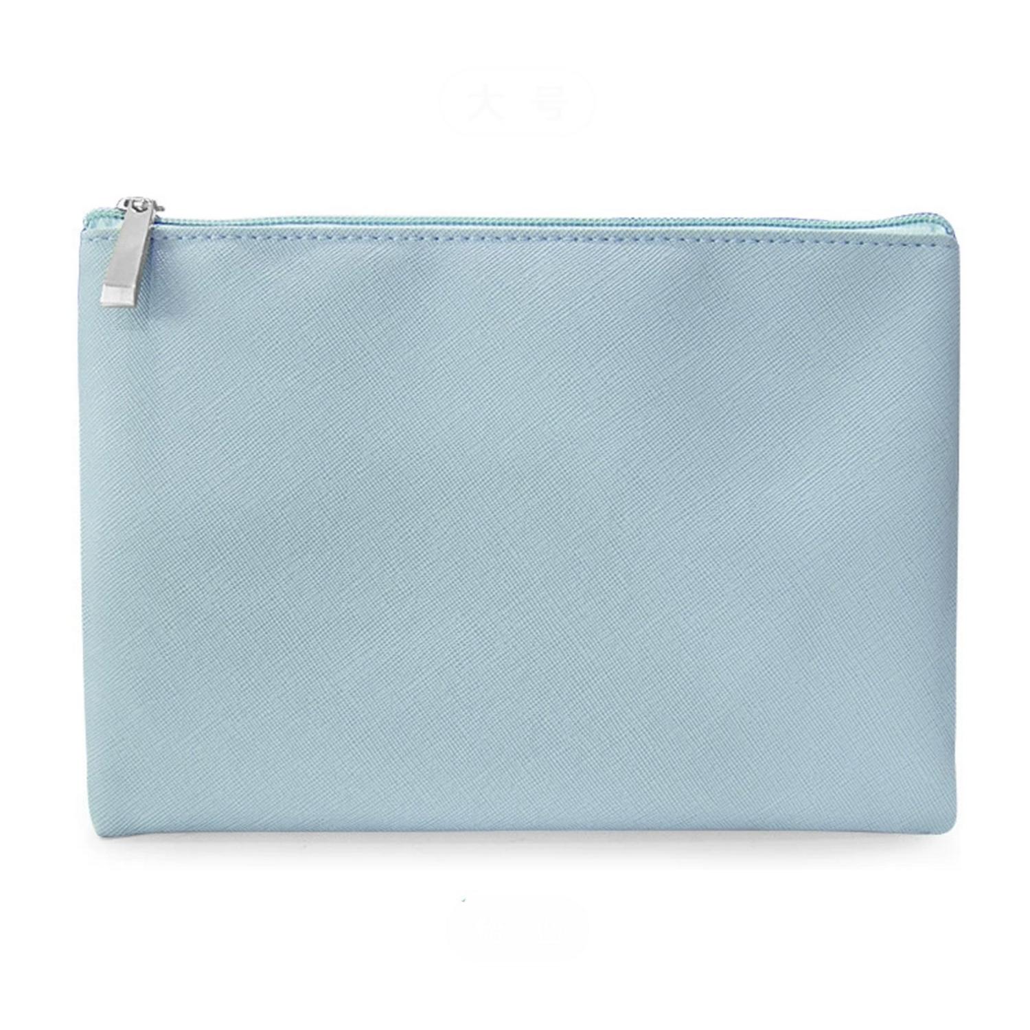 Custom PU Leather Makeup Organizer Travel Toiletry Bag - 7