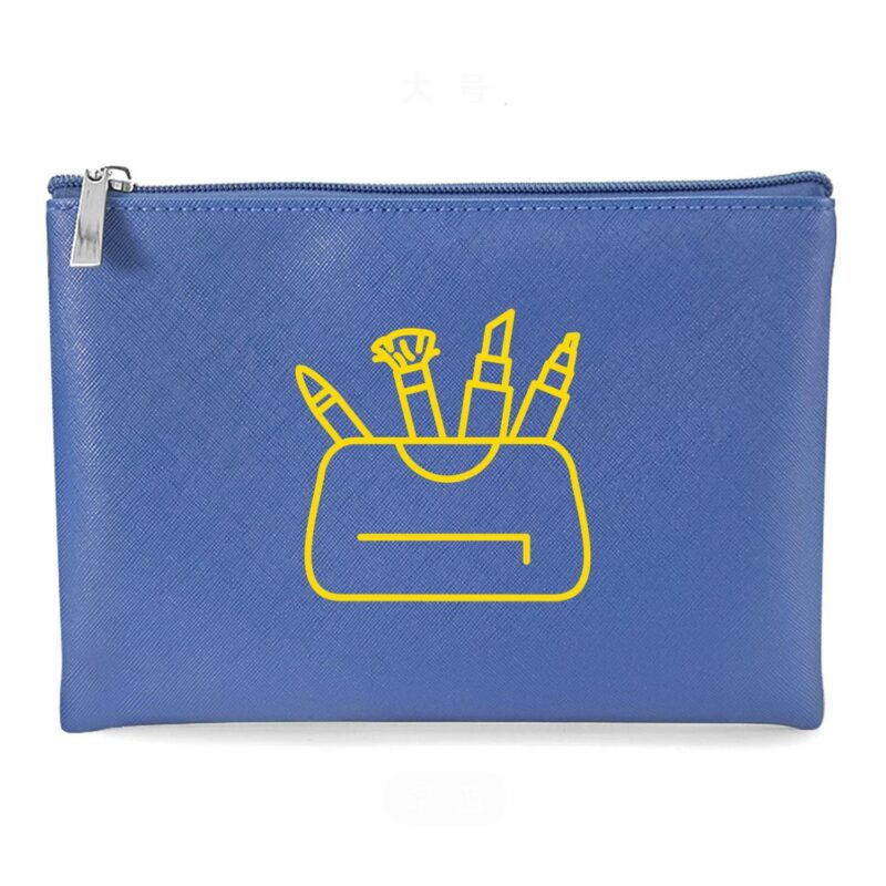 Custom PU Leather Makeup Organizer Travel Toiletry Bag - 8