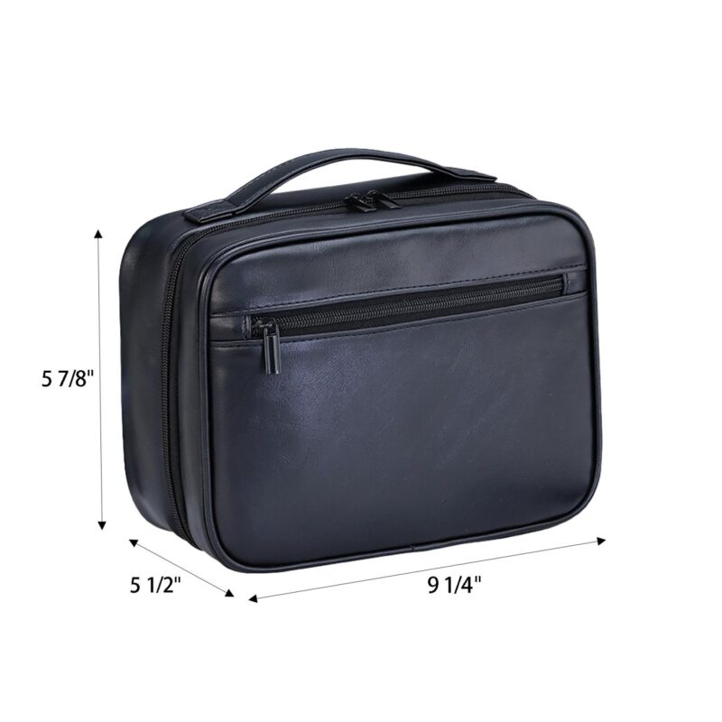 Custom PU Leather Toiletry Bag - 1