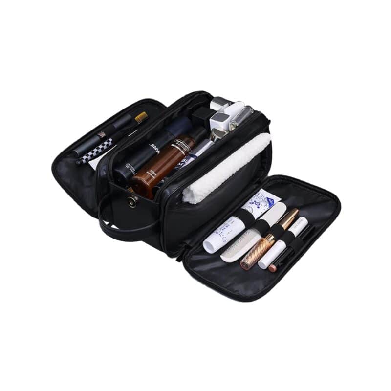 Custom PU Leather Toiletry Bag - 2