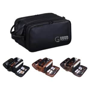 Custom PU Leather Toiletry Bag