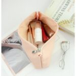 Custom PU Leather Toiletry Bag-Medium Size - 3