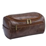 Custom PU Leather Toiletry Bag - 3