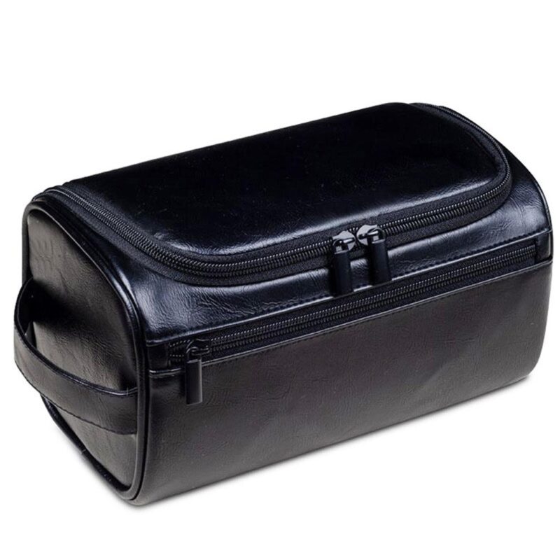 Custom PU Leather Toiletry Bag - 4