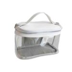 Custom PU Leather Transparent Makeup Toiletry Bag - 5