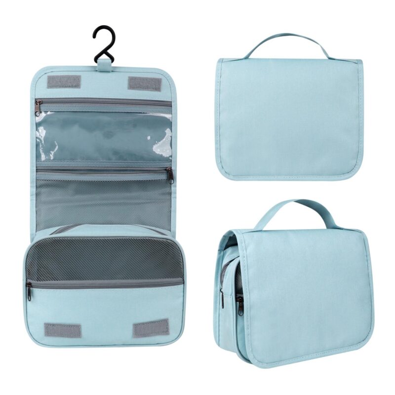 Custom PU Leather Travel Toiletry Bag - 1